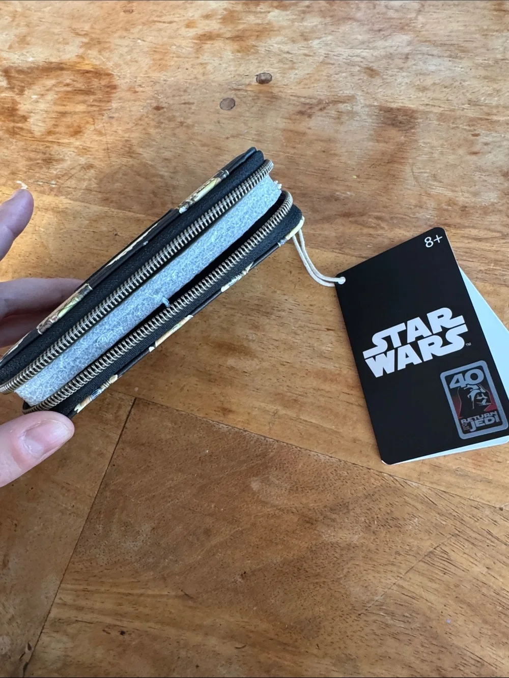 Star Wars Disney Funko Zipper Wallet NWT New